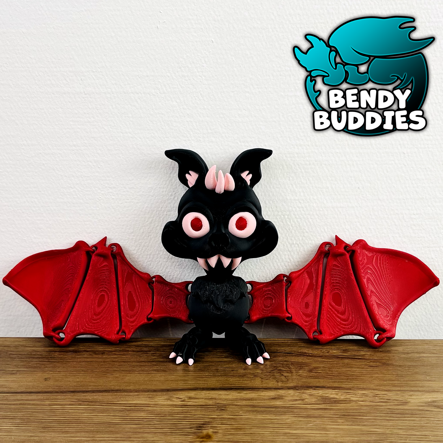 Batcus Cute Bat / Undead Blood Drinker Articulated / Print-in-Place Vampire Creature / Dracula Castle Beast / Winged Night Monster / Fantasy World Encounter